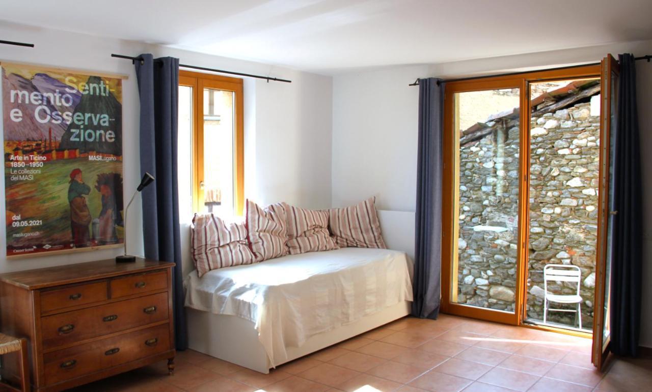 Villa Casa al Sasso Bedigliora Exterior foto