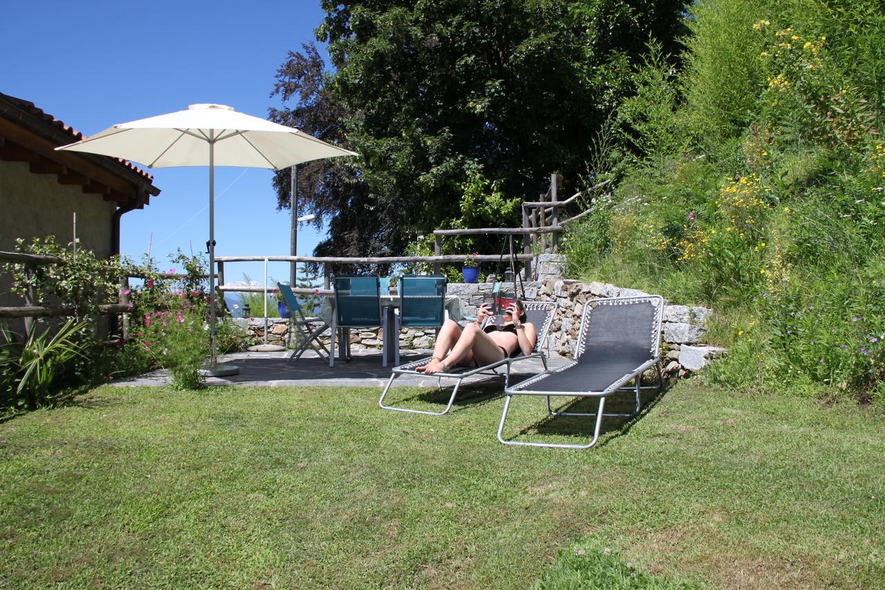 Villa Casa al Sasso Bedigliora Exterior foto